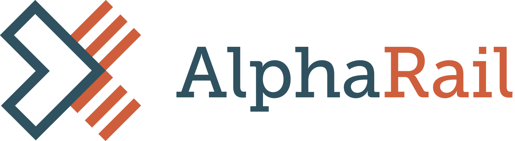 AlphaRail Logo | engaging - Data-driven B2B marketing
