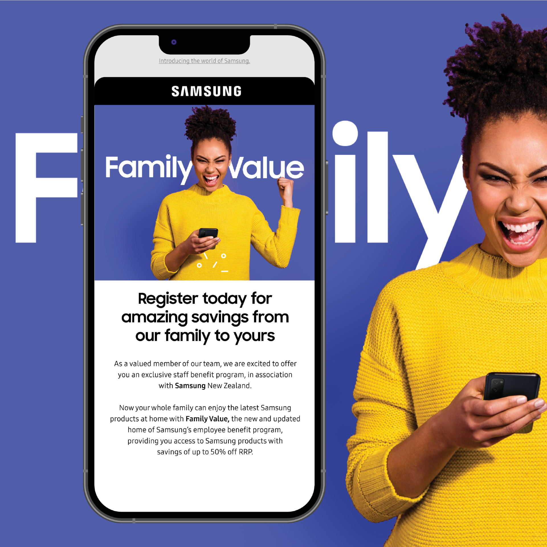 Samsung Family Value | engaging - Data-driven B2B marketing